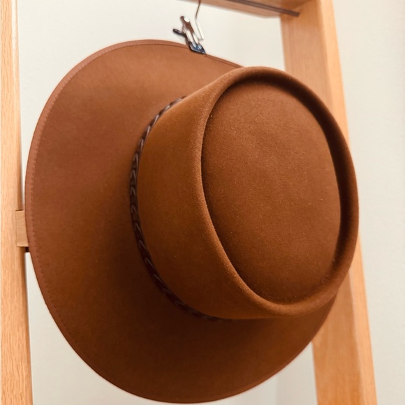 VTG Resistol Eddie Bauer Roundup Collection Self Conforming Drifter 7 3/8 Texas - Picture 4 of 9